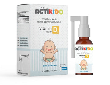 ACTIWELL ACTIKIDO VITAMIN D3 400 IU 20ML SPRAY